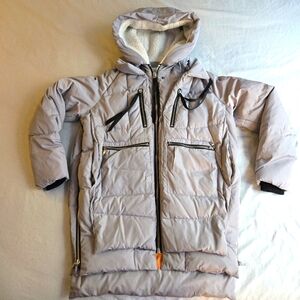 Orolay 092 Classics Women's Thickened Down Jacket Grey sz S - some flaws!